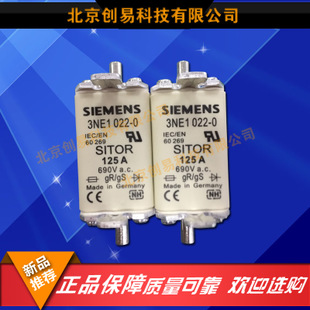 全新原装德国siemens西门子快速熔3NE1022-2